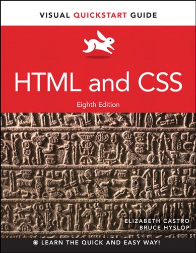 HTML and CSS by Elizabeth Castro and Bruce Hyslop - Top 20 books to learn HTML in 2022